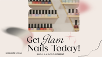 Salon Glam Nails Facebook Event Cover Image Preview