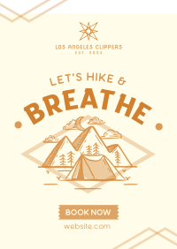 Book a Camping Tour Poster Image Preview