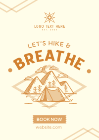 Book a Camping Tour Poster Image Preview