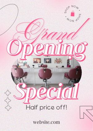 Special Grand Opening Poster Image Preview