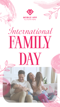 Floral Family Day Instagram reel Image Preview