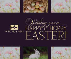 Rustic Easter Greeting Facebook post Image Preview