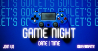 Game Night Console Facebook Ad Design