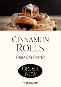 Cinnamon Rolls Elegant Flyer Image Preview