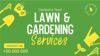 The Best Lawn Care Facebook Event Cover Design
