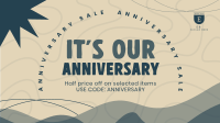 Anniversary Discounts Facebook event cover Image Preview