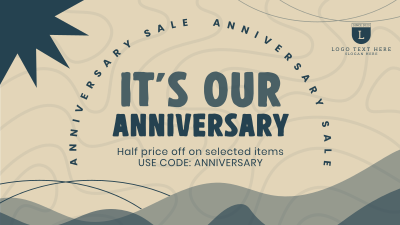 Anniversary Discounts Facebook event cover Image Preview