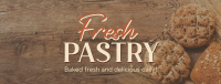 Rustic Pastry Bakery Facebook Cover Design
