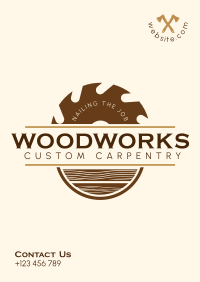 The Wood Works Letterhead | BrandCrowd Letterhead Maker