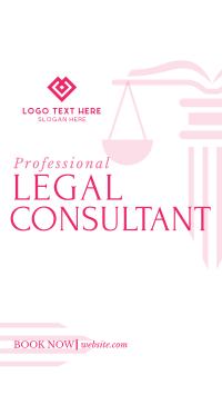 Professional Legal Consultant YouTube short Image Preview