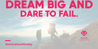 Dream Big Motivation Twitter post Image Preview