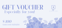 Everything Floral and Leaves Gift Certificate Image Preview