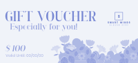 Everything Floral and Leaves Gift Certificate Image Preview