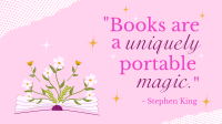 Book Magic Quote Video Image Preview