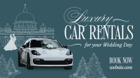 Luxury Wedding Car Rental Animation Image Preview