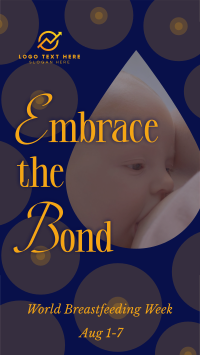 World Breastfeeding Week TikTok video Image Preview