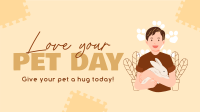 Pet Appreciation Day Animation Design