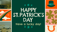Rustic St. Patrick's Day Greeting Facebook event cover Image Preview