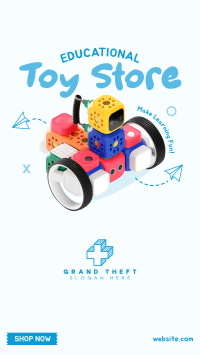 Robot For Kids Facebook Story Design