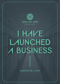 Minimalist Business Launch Flyer Image Preview