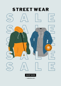 Street Wear Sale Poster Image Preview