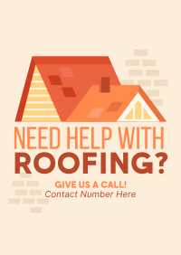 Roof Construction Services Poster Image Preview