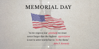 Gratitude Memorial Day Twitter post Image Preview
