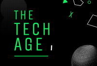 The Tech Age Pinterest Cover Design