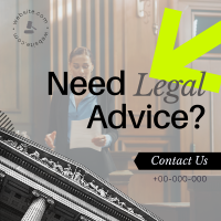 Professional Legal Firm Instagram post Image Preview