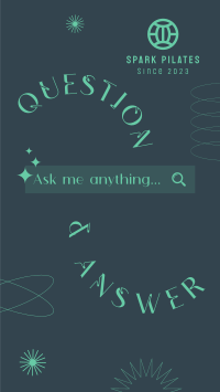 Minimalist Q&A Instagram story Image Preview