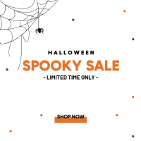 Spooky Sale Instagram Post Design