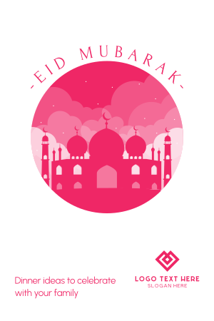 Happy Eid Mubarak Pinterest Pin Image Preview