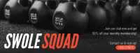 Swole Squad Facebook cover Image Preview