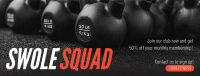 Swole Squad Facebook cover Image Preview