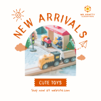 Cute Toys Instagram post Image Preview