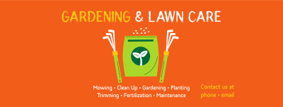 Seeding Lawn Care Facebook cover Image Preview