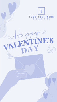 Valentines Day Greeting Instagram Story Design