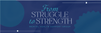 Strength Mental Health Twitter Header Image Preview