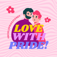 Love with Pride Instagram post Image Preview