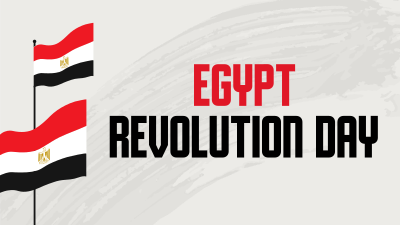 Egyptian Flag Facebook event cover Image Preview