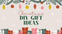 DIY Christmas Gifts Facebook Event Cover Design