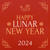 Lunar Year Red Envelope Instagram post Image Preview