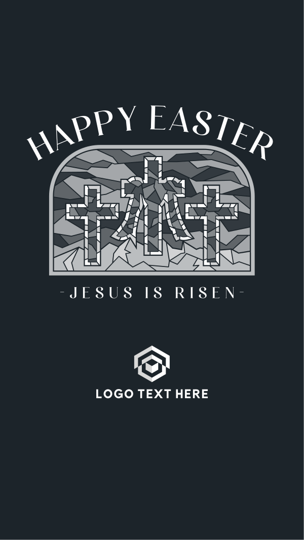 Crucifixion Instagram Story Design Image Preview