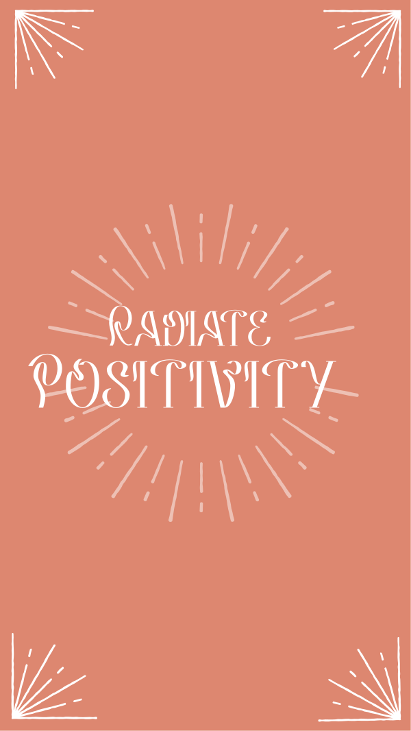 Positive Energy Instagram Story Design Image Preview
