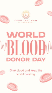 World Blood Donation Day Instagram story Image Preview
