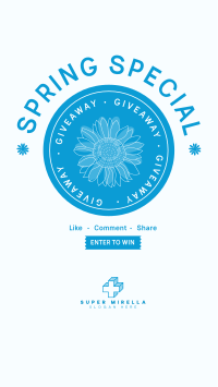 Spring Giveaway Facebook Story Image Preview