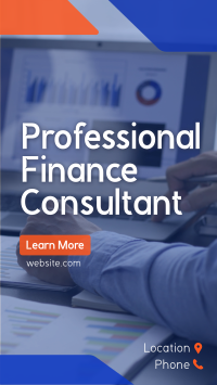 Professional Finance Consultant TikTok video Image Preview