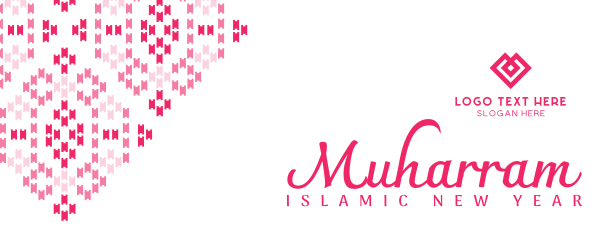 Blissful Muharram Facebook Cover Design