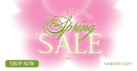 Blossom Spring Sale Facebook Ad Design