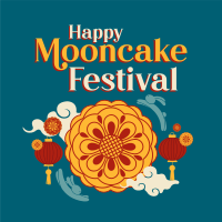 Happy Mooncake Festival Instagram Post Design
